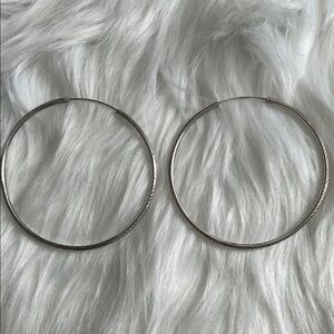 Sterling Silver Hoop Earrings